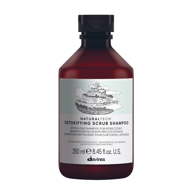 Davines NaturalTech Detoxifying Scrub Shampoo 250ml